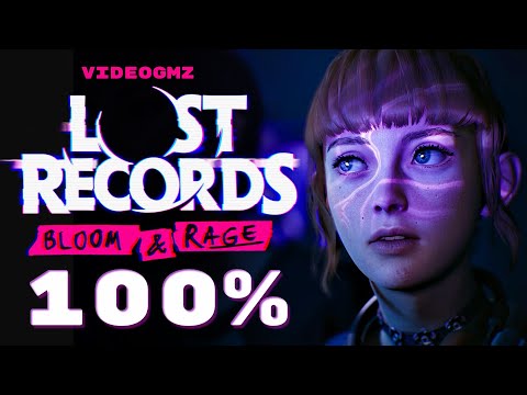 Lost Records Bloom & Rage 100% Walkthrough | Best Ending | All Collectibles | Platinum Trophy