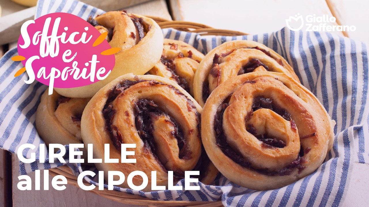 GIRELLE alle CIPOLLE irresistibili...una tira l'altra!🧅😍