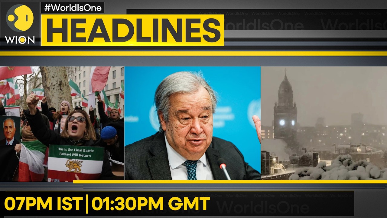 Students Protest at Tehran University | UN Chief: Human Rights Under Assault | WION Headlines