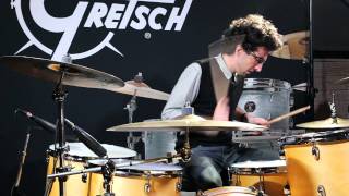 Video thumbnail for Yann Coste et la Gretsch Catalina Club Rock 24" by GretschDrumsFr