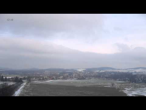 Zeitraffer 2014.02.03 Pulsnitz-Panorama