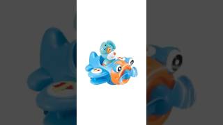 Animalitos En Avión Juguete Didáctico A Fricción