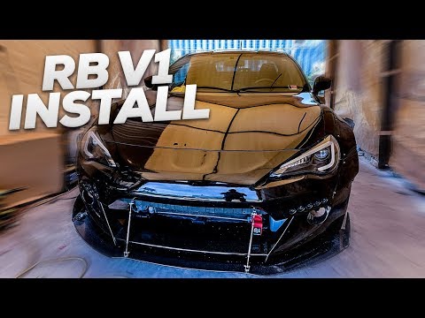 Rocket Bunny V1 FRS/BRZ Install [How-To]