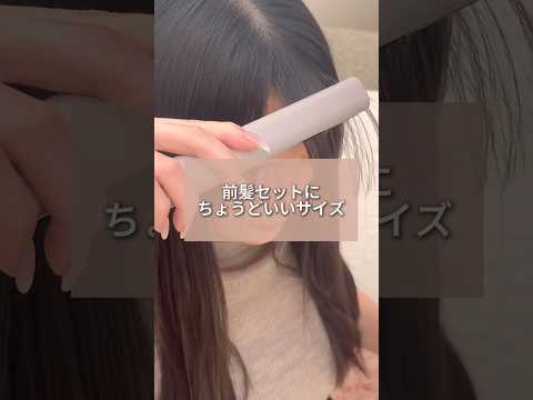ヘアアイロン ストレートアイロン ミニ 軽量 海外対応 旅行用 ナノ