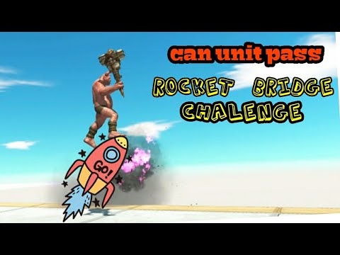 PASSING THE ROCKET LAUNCHER BRIDGE animal revolt battle simulator