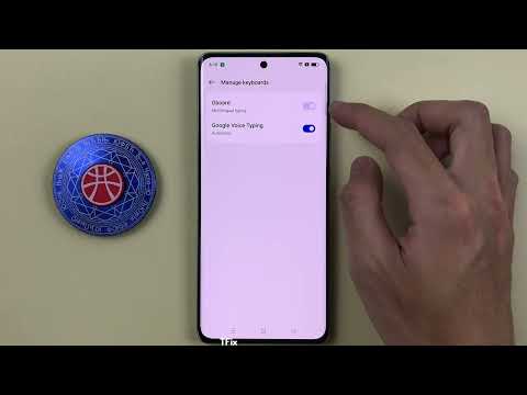 How to change the size and height of the keyboard on OPPO Reno10 5G Android 13