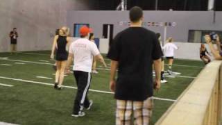 Ladies Flag Football Scrimage at GTA