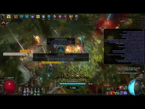 [POE 3.19] Ignite Ethereal Knives Elementalist | Jungle Valley
