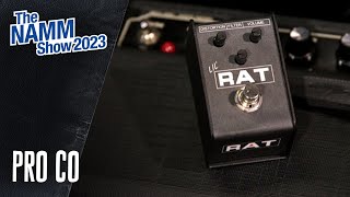 Video thumbnail for Pro Co Lil' RAT Distortion Demo | NAMM 2023 by Premier Guitar