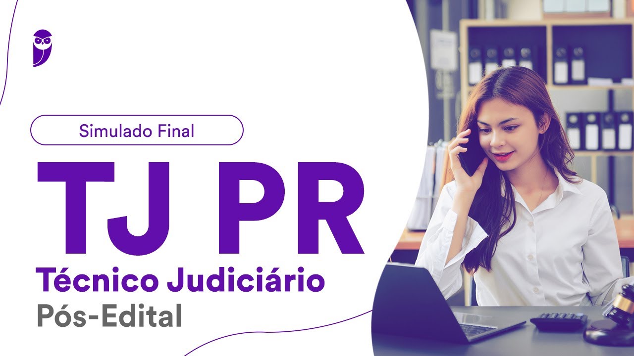Simulado Final TJ PR - Técnico Judiciário - Pós-Edital - Correção
