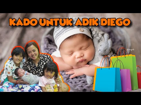 KADO SPECIAL UNTUK ADIK DIEGO.. BORONG BANYAK BANGET..🤩🥳