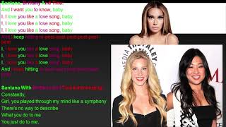Love You Like A Love Song Glee Lyrics