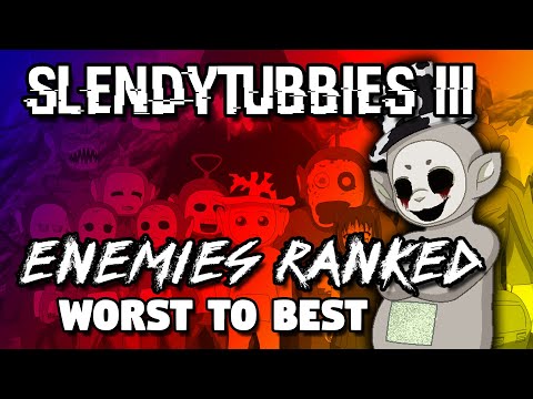 SLENDYTUBBIES 3 - Top 30 Slendytubbies Characters // EVERY ENEMY RANKED