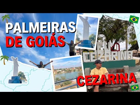 O QUE POUCO GENTE SABE sobre Cezarina e Palmeiras de Goiás! 😮