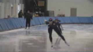 preview picture of video 'Speed Skater Brent Aussprung 1500 Meter'