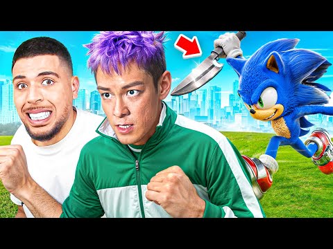 SONIC veut TUER THANOS SQUID GAME 2 !