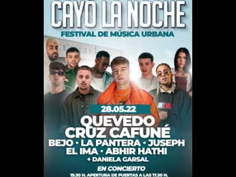 Concierto oficial festival de música urbana |Quevedo,cruz Cafuné,BEJO,La pantera,juseph,El Ima