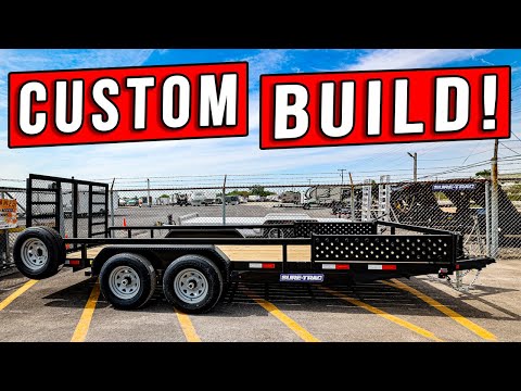 NEW TRAILER! 7x18 Sure Trac ATV & Utility Trailer w/ 5200 Lb Axles