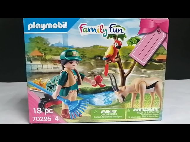 Vídeo relacionado con PLAYMOBIL Family Fun, Set Zoo, a Partir de 4 años (70295)