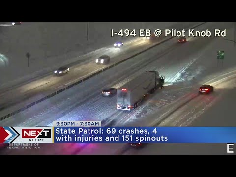 NEXT Drive Alert: Widespread impossible road conditions