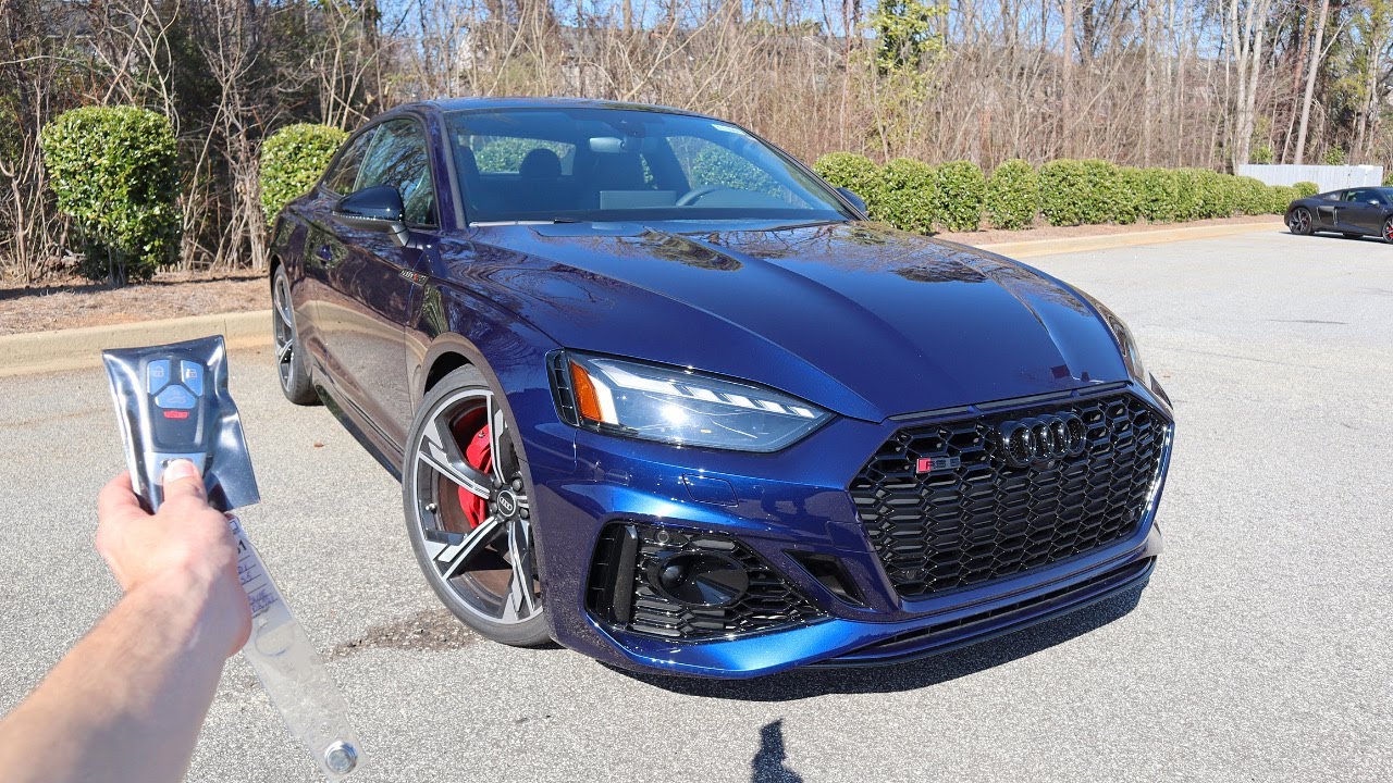2021 Audi RS5 Coupe: Start Up, Exhaust, Test Drive and ...