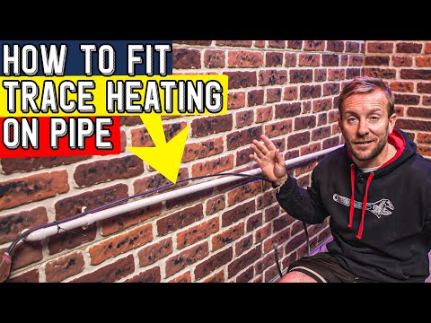 How to Install trace heating on condense pipe
