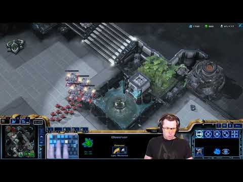 PvT - Blink Disruptor vs Marine Marauder Medivac brute force style