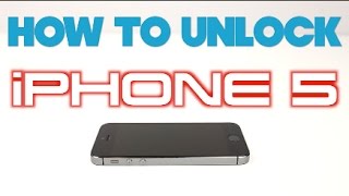 How to Unlock iPhone 5 for ANY CARRIER (Sprint, Verizon, AT&T, T-Mobile, Boost Mobile, Cricket, etc)