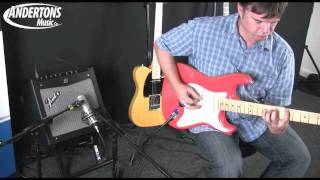 Video thumbnail for Fender Mustang I Guitar Amplifier Demo Part II - Blues tones & Lesson by Andertons Music Co