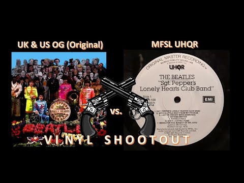 Holy Grail Shootout! MFSL UHQR of Sgt Pepper's Lonely Hearts Club Band vs. US and UK OG's (Ep 88)