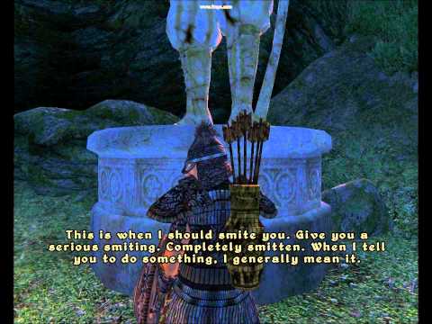 Lord Sheogorath - Quotes - Does my champion summon me? (Old)