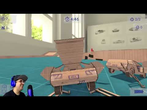 A SUPER BATALHA DE CARROS DE PAPELÃO!!! (quem rasgar perde)