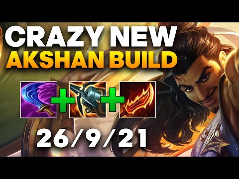 Akshan ADC Gameplay - This Broken New Akshan Build Melts Tanks In A Second | League of Legends