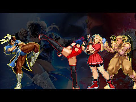 Chun-Li vs Ibuki Team (Insane AI) | Street Fighter IV