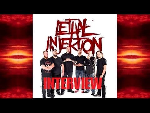 LETHAL INJEKTION: INTERVIEW (RAW AT THE ROCK)