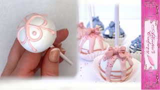 Pop! Goes the cake. Cake pops using molds by Cakes of Eden