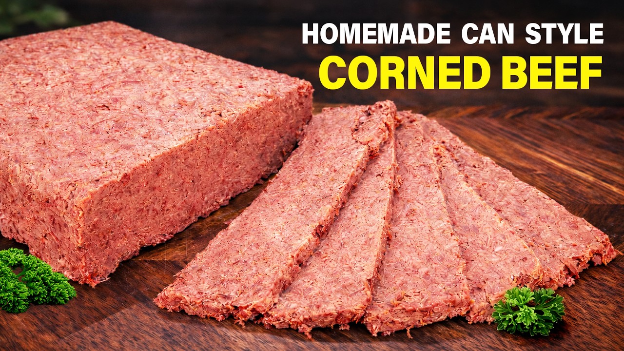 Homemade Corned Beef (Canned Style) You’ll Never Buy It Again