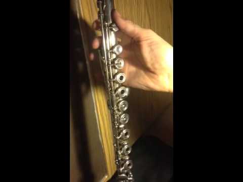 Yamaha 684 Gold Plated Embouchure in-line G