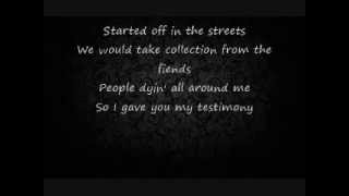 August Alsina ft Rick Ross - Benediction Lyrics on Screen