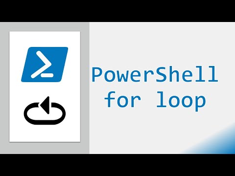 PowerShell For loop
