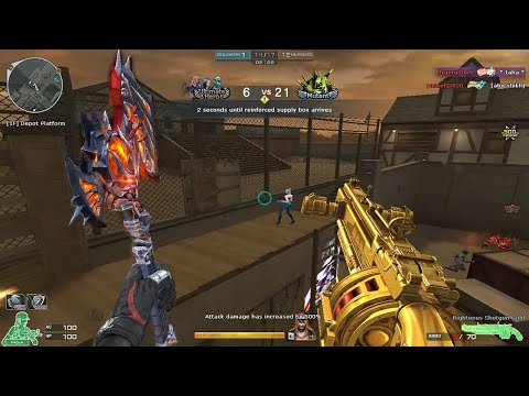 Crossfire NA ( Đột Kích Bắc Mỹ  ) 2.0 : SHOTGUN RIGHTEOUS GOLD - HERO MODE X -ZOMBIE V4