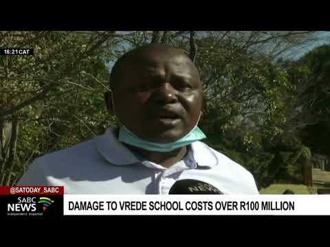 Free State Education says damaged Vrede school will cost millions