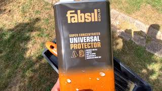 Fabsil Gold tent waterproofing review