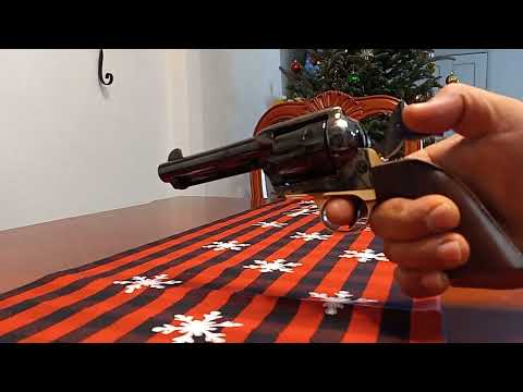1873 Cimarron pistolero 45 LC 4.75" Just listen to that beauty if u love it.. like 👍comment & subsc