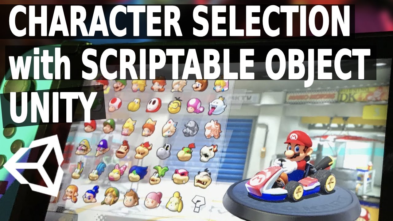CHARACTER SELECTION with SCRIPTABLE OBJECT in Unity