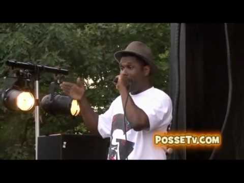 Jay Electronica @ Summerstage, Red Hook Park, Brooklyn, New York City (Katrina/cops)