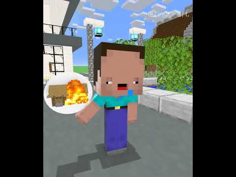 Don't Lie To Everyone, Baby Noob  - Monster School Minecraft