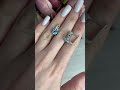 Серебряные серьги с топазом 3.717ct