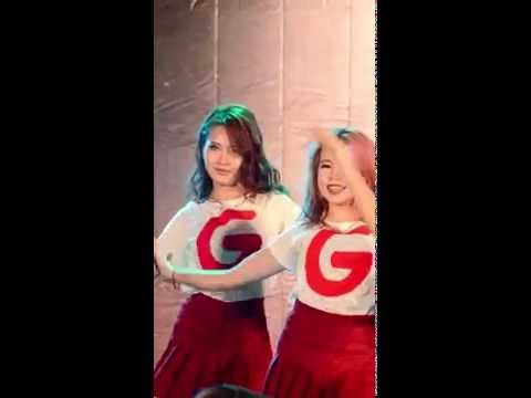 N' Nut Gibi Friend cover SNSD - Into The New World @ Esplanade cover dance (semi) 150426