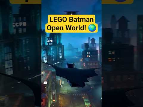 Video Thumbnail: Die Open World in LEGO Batman ist riesig! #shorts